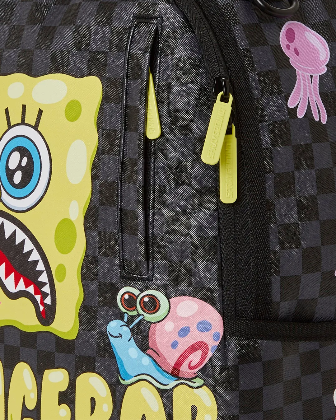 Sponge Bob Bubble Checkered 02 Dlxr Backpack