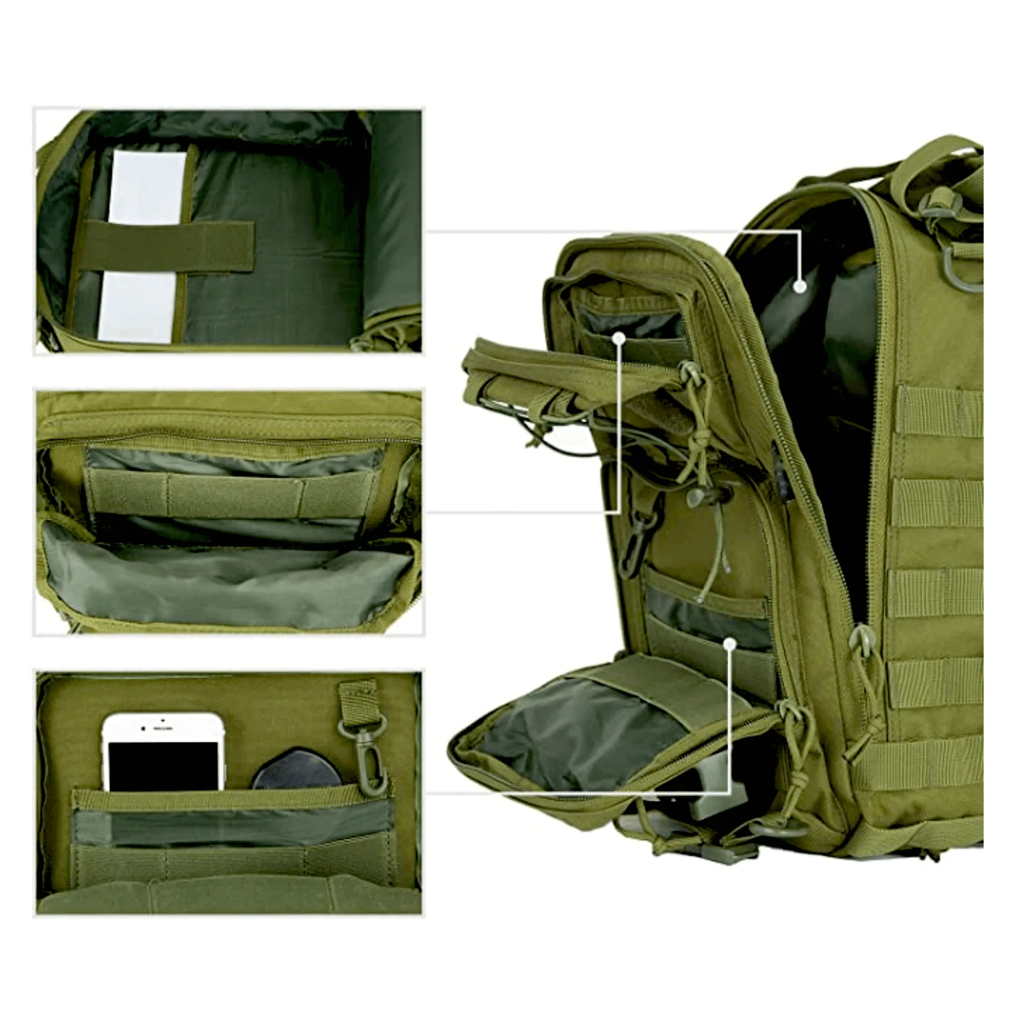 Tactical Military Medium Sling Range Bag by Jupiter Gear