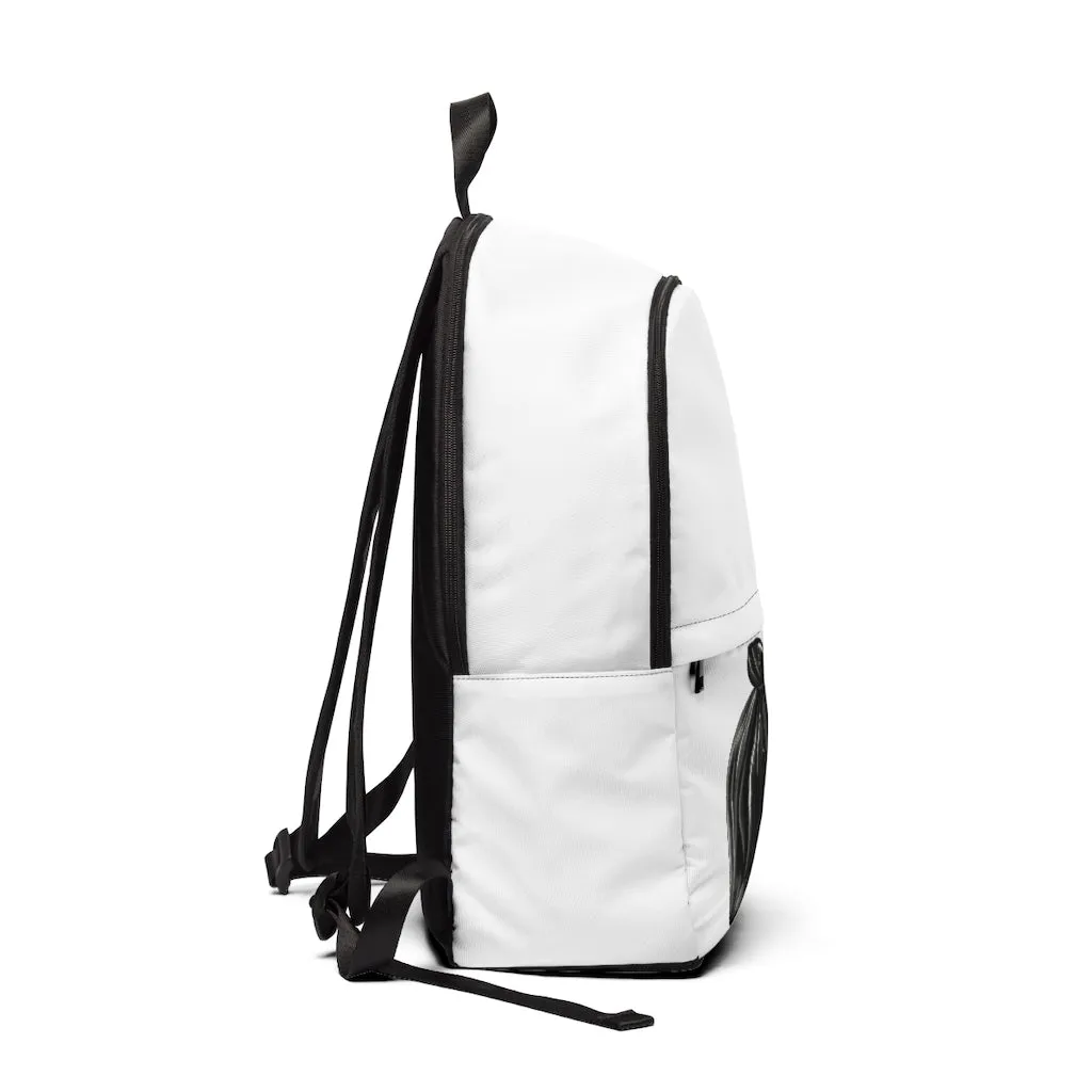 Trash Bag Unisex Fabric Backpack