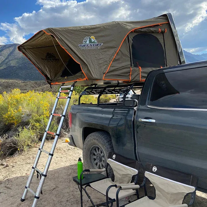 Tuff Stuff Overland Alpha II Hardshell Rooftop Tent-2 Person- Black