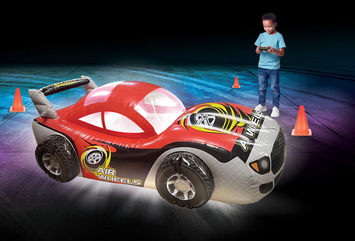 Turbo Twister Air Wheels Inflatable 3' RC Car