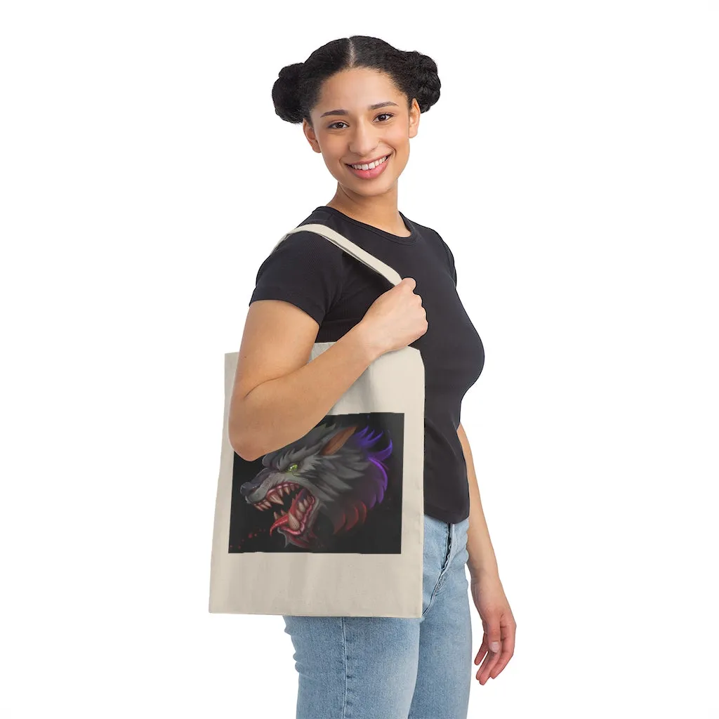 Wolf Canvas Tote Bag