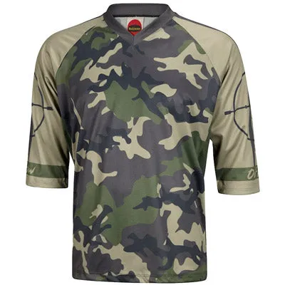 Wrldjry Outlaw Camo Grn Mtb 2X Mens Mtb Outlaw Camo Green Jersey  Apparel